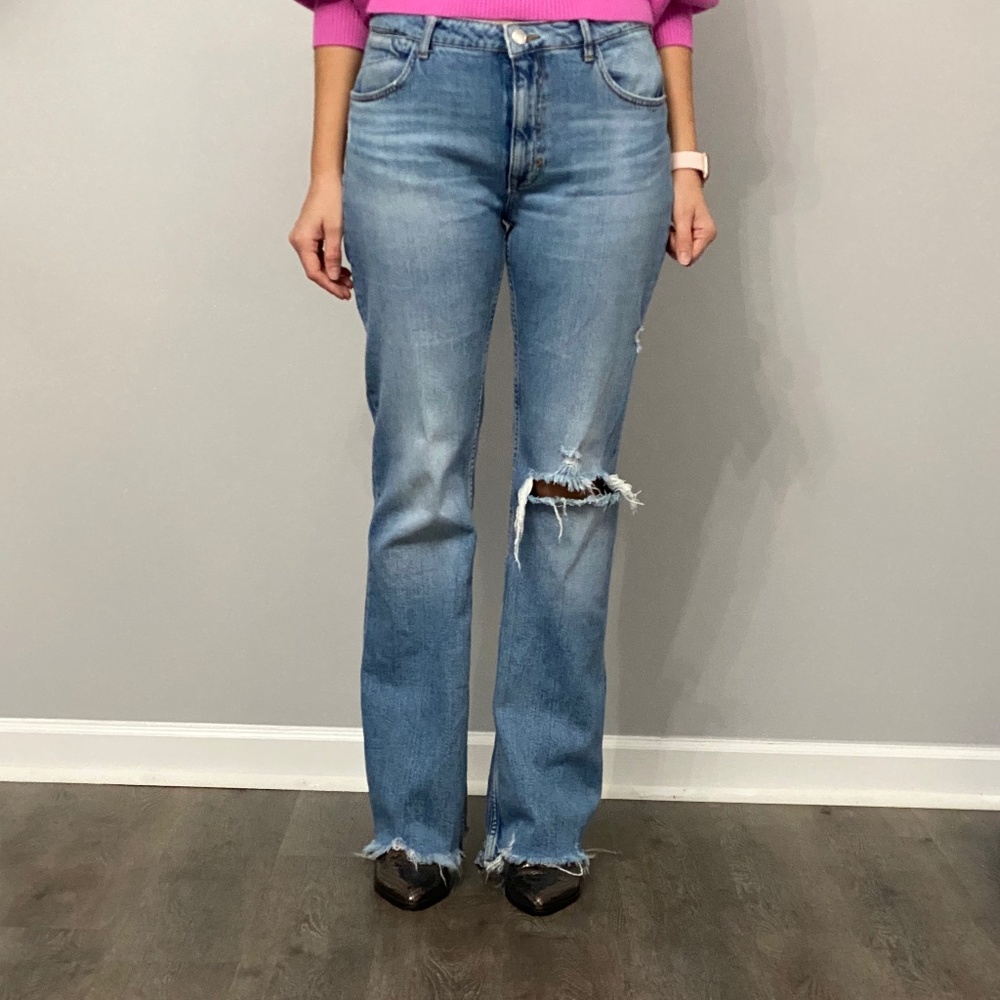 Zara Ripped Jeans - size 10